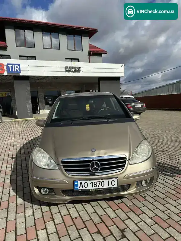 Mercedes-Benz A-Class 2005, фото з оголошення 2 з 15, VIN WDD1690071J130495