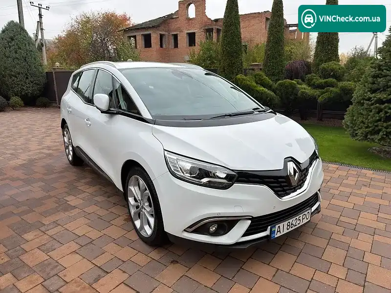 Renault Scenic 2018, фото з оголошення 1 з 20, VIN VF1RFA00X61116089