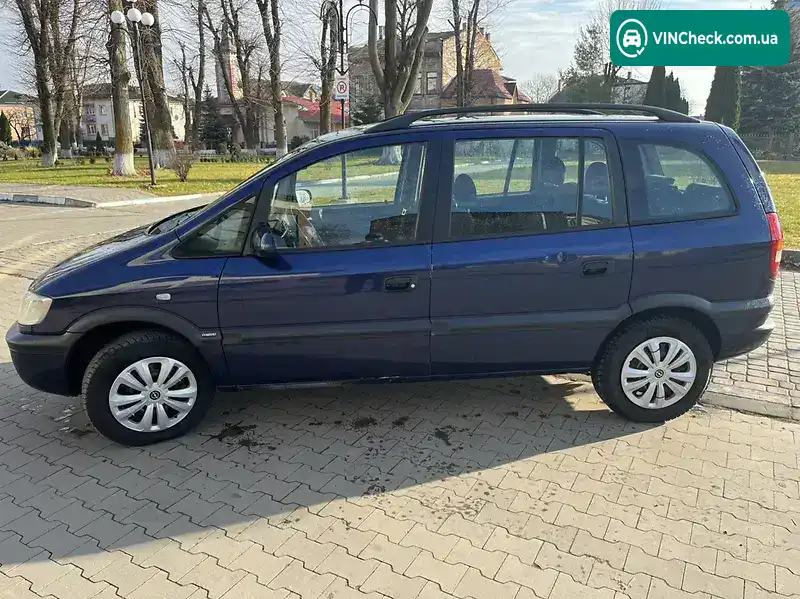 Opel Zafira 2000, фото з оголошення 2 з 20, VIN W0L0TGF7512040221