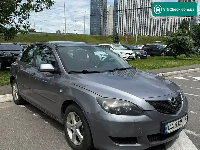 Mazda 3 2004, фото з оголошення 2 з 12, VIN JMZBK14Z251225536