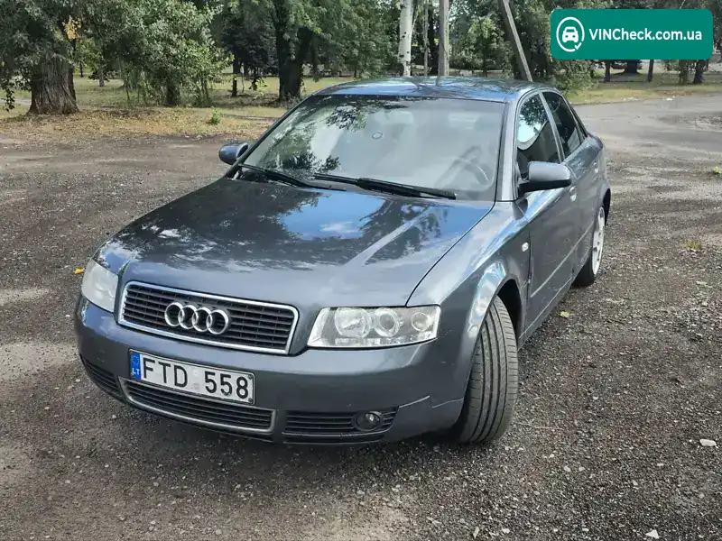 Audi A4 2004, фото з оголошення 1 з 9, VIN WAUZZZ8E94A104906