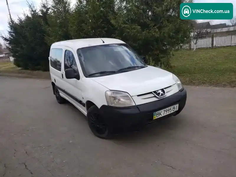 Peugeot Partner 2006, фото з оголошення 1 з 15, VIN VF3GBWJYB96189294