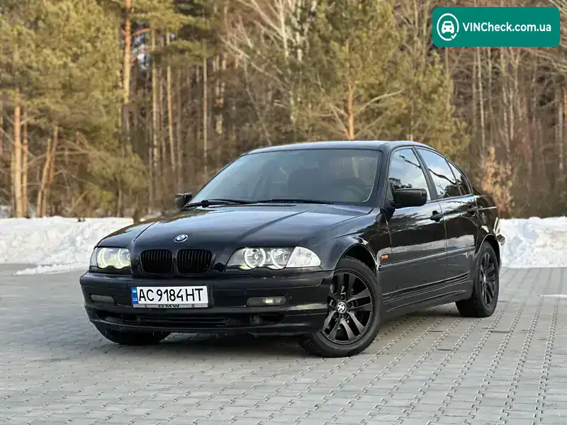 BMW 3 Series 2000, фото з оголошення 1 з 13, VIN WBAAL71040KG49968