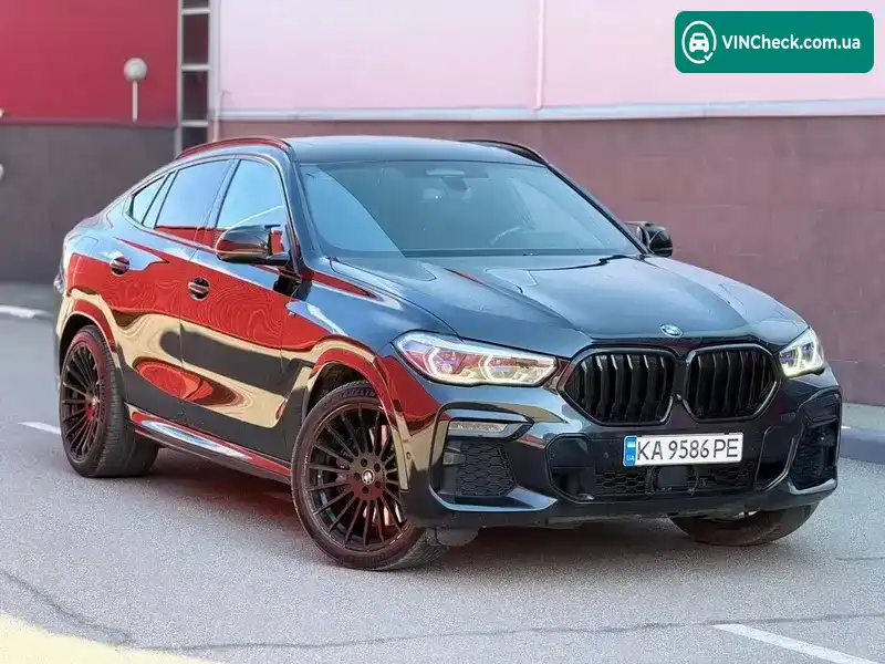 BMW X6 2021, фото з оголошення 1 з 20, VIN WBACY810X09F70828