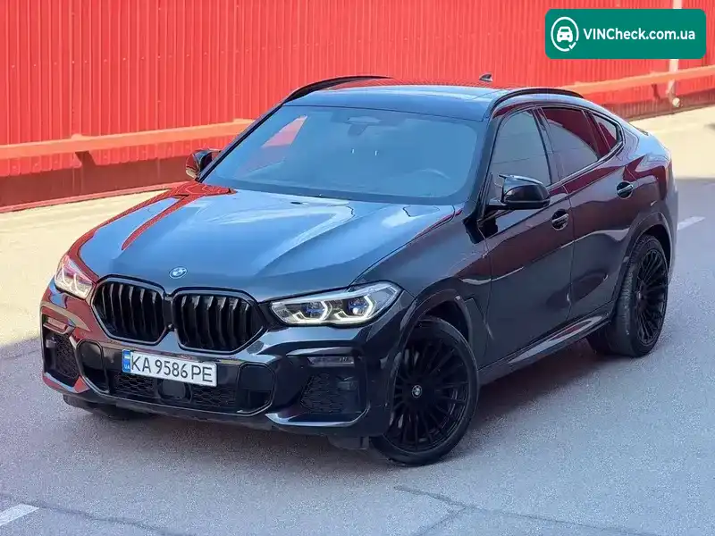 BMW X6 2021, фото з оголошення 2 з 20, VIN WBACY810X09F70828