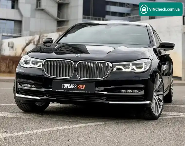 BMW 7 Series 2017, фото з оголошення 2 з 21, VIN WBA7G61050B074401