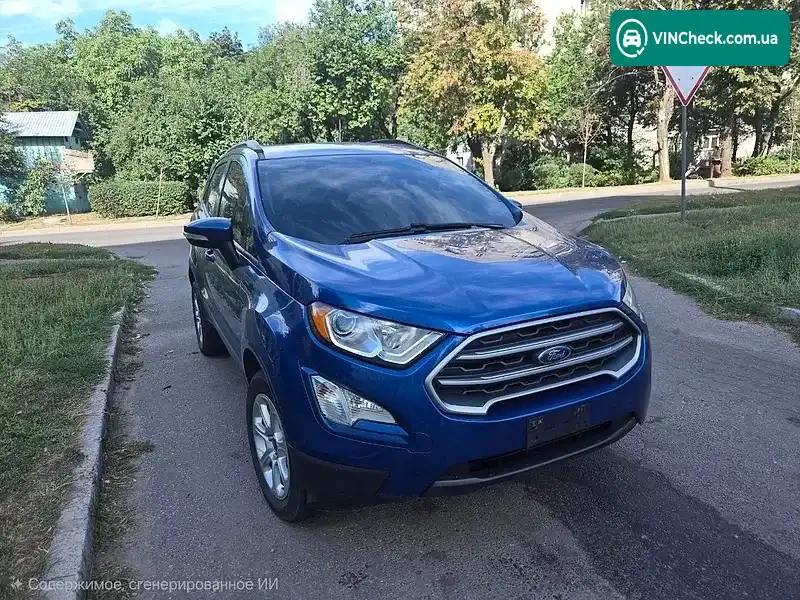 Ford EcoSport 2020, фото з оголошення 1 з 15, VIN MAJ6S3GL7LC387547