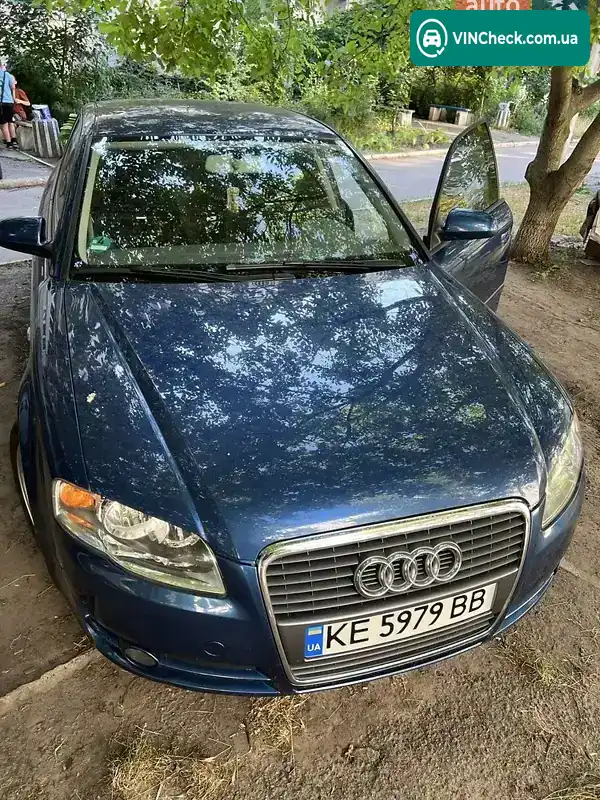 Audi A4 2005, фото з оголошення 2 з 12, VIN WAUZZZ8E26A080547