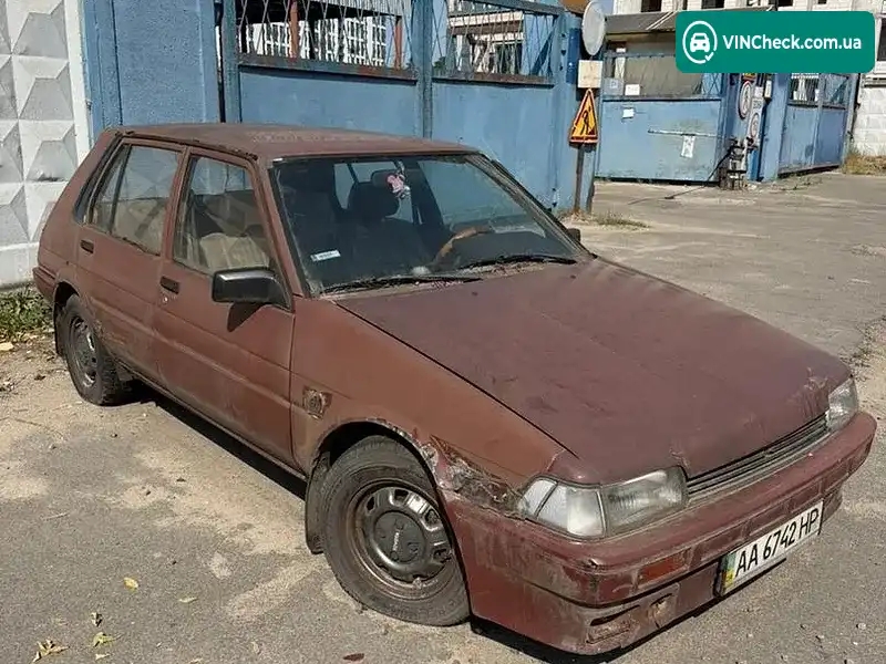 Toyota Corolla 1985, фото з оголошення 1 з 7, VIN JT1H0EE8000033728
