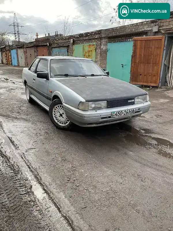 Mazda 626 1988, фото з оголошення 1 з 7, VIN JMZGC162201539156