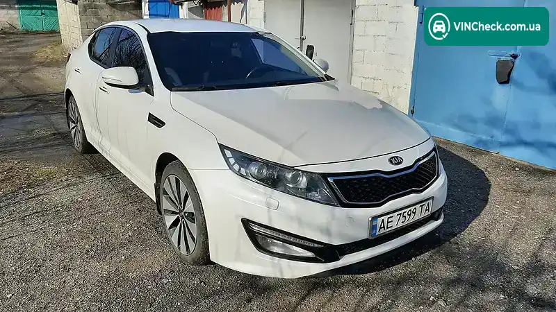 Kia Optima 2013, фото з оголошення 2 з 7, VIN KNAGN412BD5395881