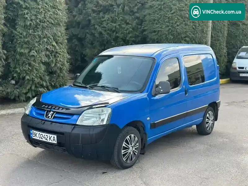 Peugeot Partner 2006, фото з оголошення 1 з 8, VIN VF3GC9HXC96223596