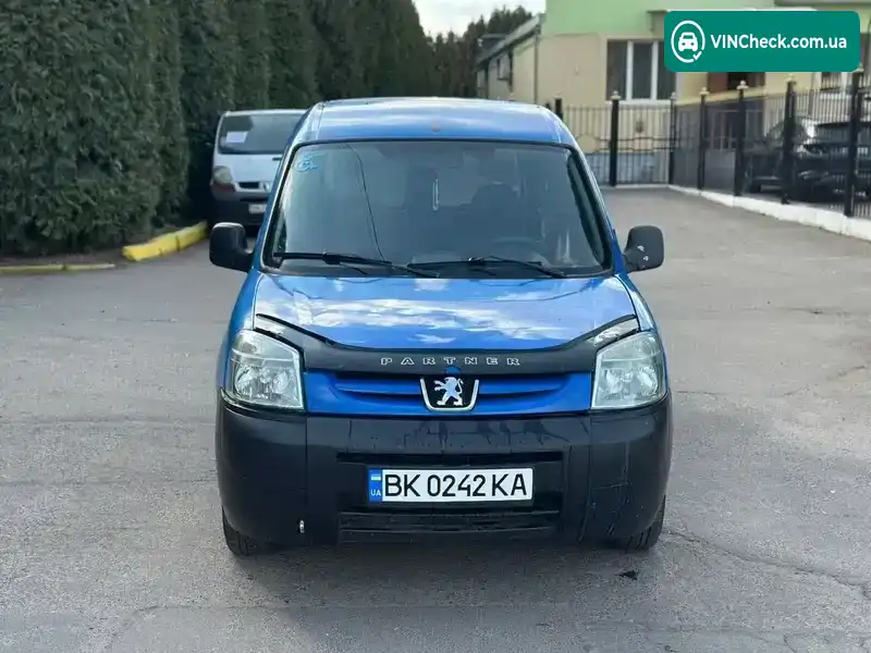 Peugeot Partner 2006, фото з оголошення 2 з 8, VIN VF3GC9HXC96223596