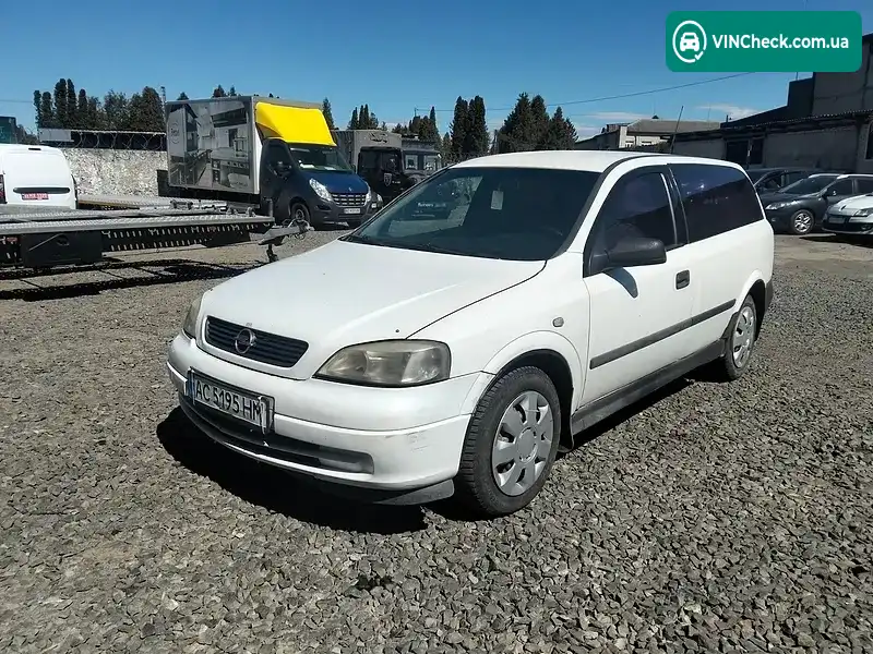 Opel Astra 2001, фото з оголошення 1 з 11, VIN W0L0TGF7018087171