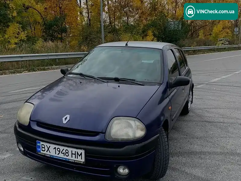 Renault Clio 1999, фото з оголошення 1 з 19, VIN VF1BB0F0F19532353