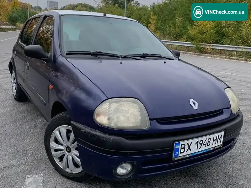 Renault Clio 1999, фото з оголошення 2 з 19, VIN VF1BB0F0F19532353