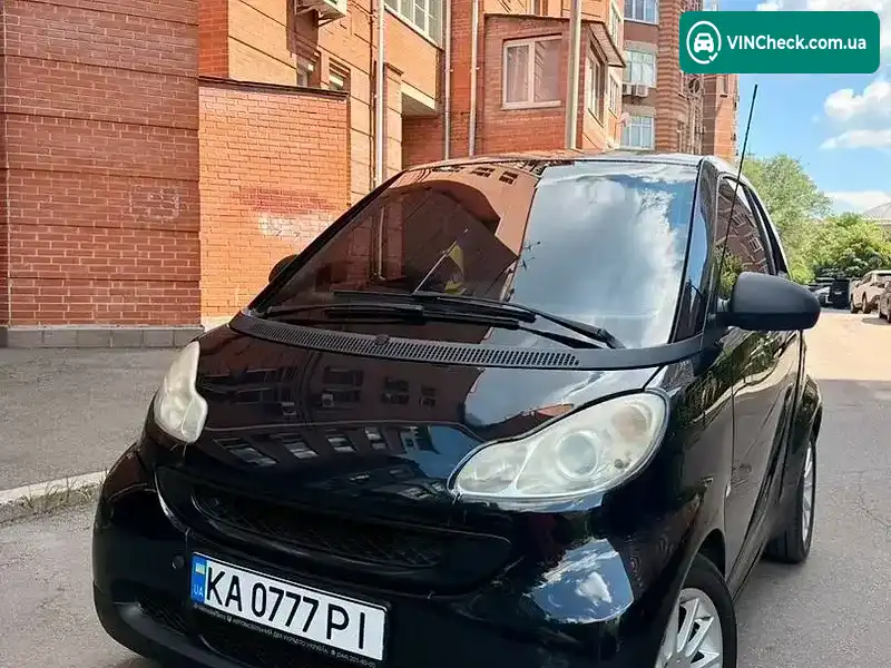 Smart Fortwo 2007, фото з оголошення 1 з 9, VIN WME4513301K077072