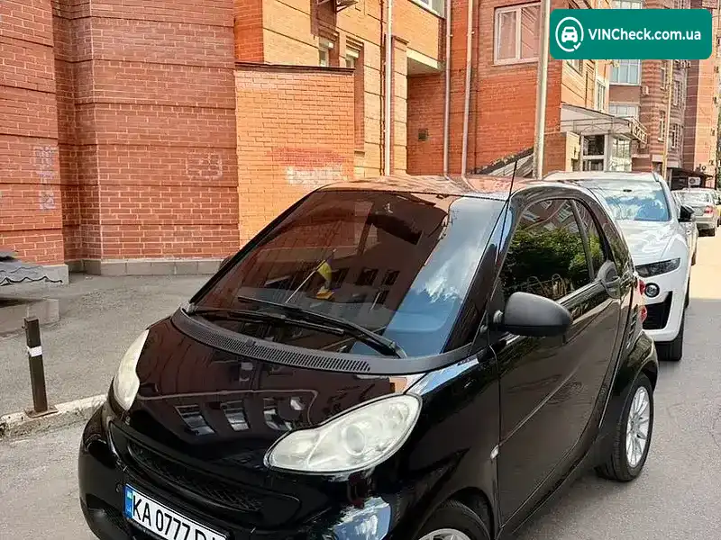 Smart Fortwo 2007, фото з оголошення 2 з 9, VIN WME4513301K077072