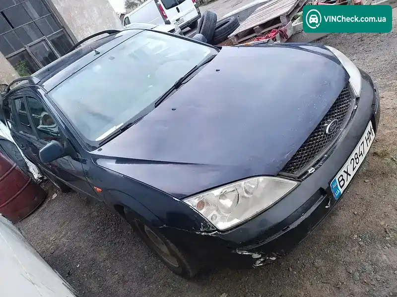 Ford Mondeo 2001, фото з оголошення 2 з 6, VIN WF0WXXGBBW1P21588