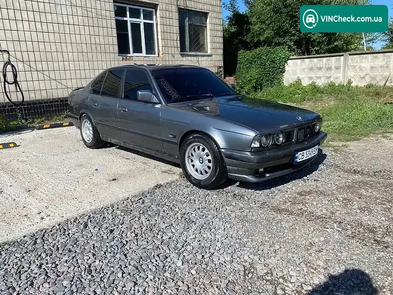 BMW 5 Series 1991, фото з оголошення 1 з 8, VIN WBAHB51060BD42856