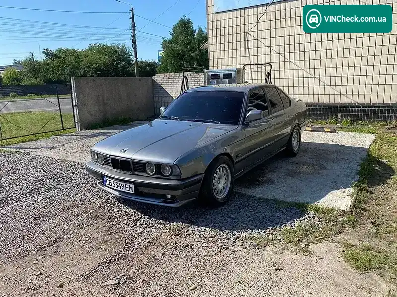 BMW 5 Series 1991, фото з оголошення 2 з 8, VIN WBAHB51060BD42856