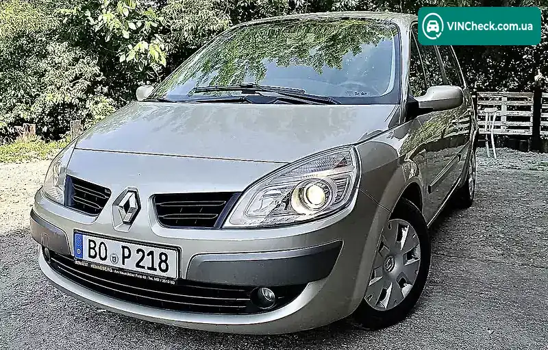 Renault Scenic 2006, фото з оголошення 2 з 20, VIN VF1JM1R0636453450