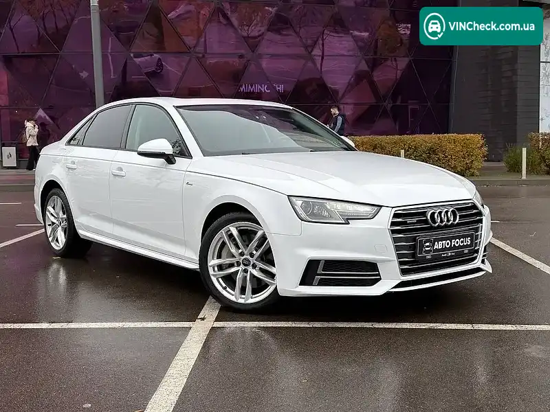 Audi A4 2016, фото з оголошення 1 з 20, VIN WAUDNAF41HN053725