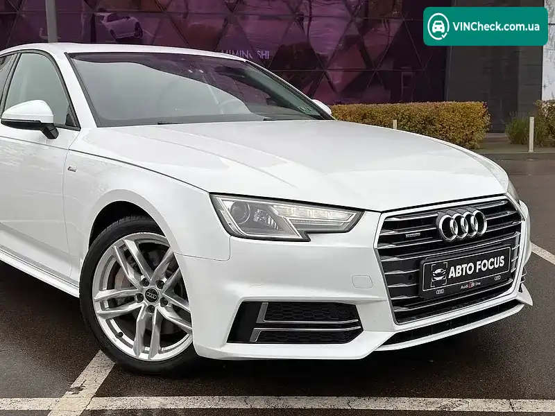 Audi A4 2016, фото з оголошення 2 з 20, VIN WAUDNAF41HN053725