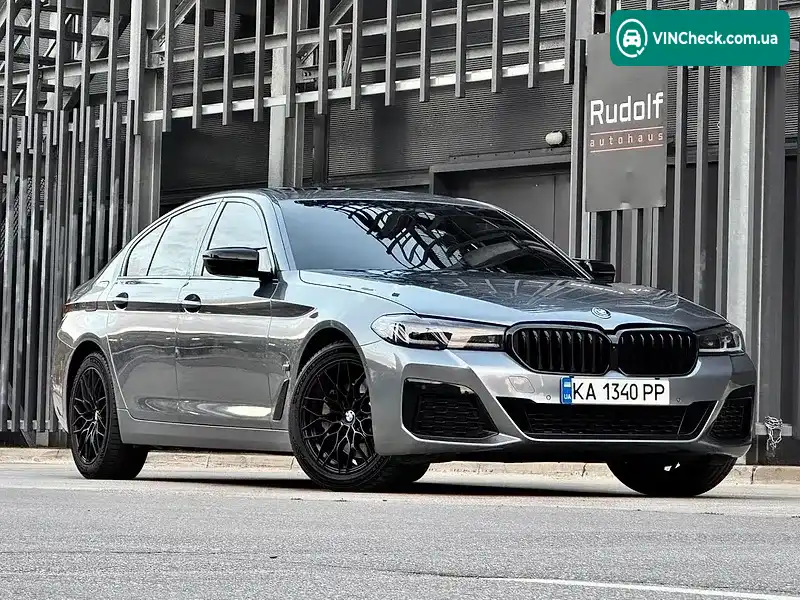 BMW 5 Series 2019, фото з оголошення 1 з 20, VIN WBAJA9C50KB399218