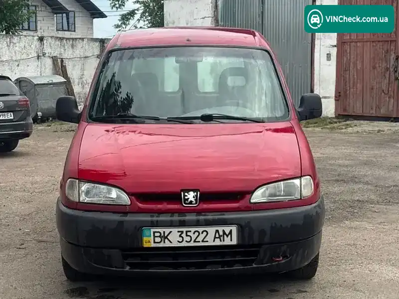 Peugeot Partner 2001, фото з оголошення 2 з 8, VIN VF35BWJYF60369508