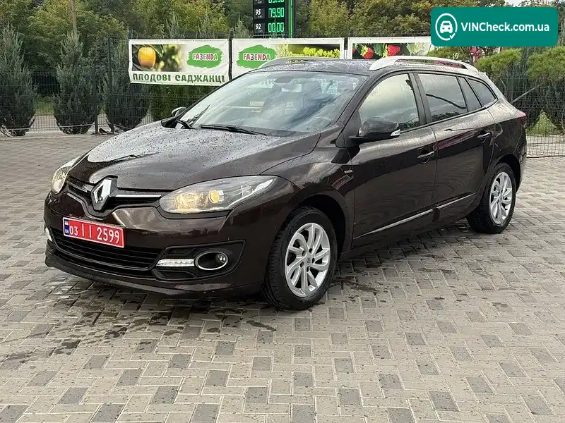 Renault Megane 2015, фото з оголошення 1 з 17, VIN VF1KZ890H53602340