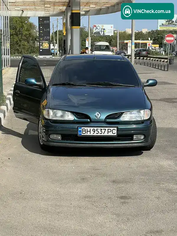 Renault Megane 1998, фото з оголошення 1 з 7, VIN VF1BA0E0515376082