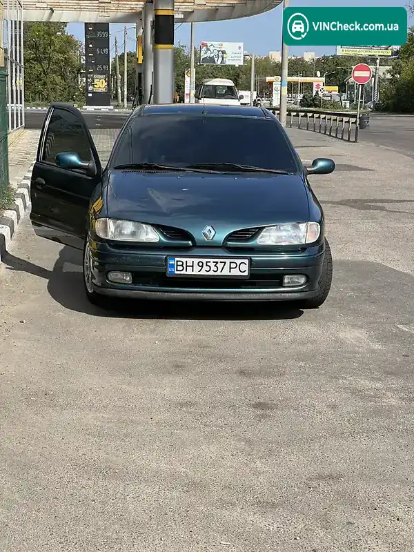 Renault Megane 1998, фото з оголошення 2 з 7, VIN VF1BA0E0515376082