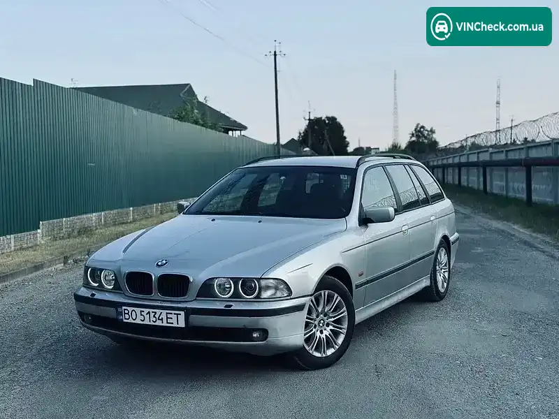 BMW 5 Series 2000, фото з оголошення 1 з 15, VIN WBADP81090GS92228