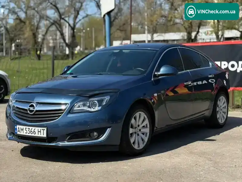Opel Insignia 2015, фото з оголошення 1 з 20, VIN W0LGT6E18G1015195