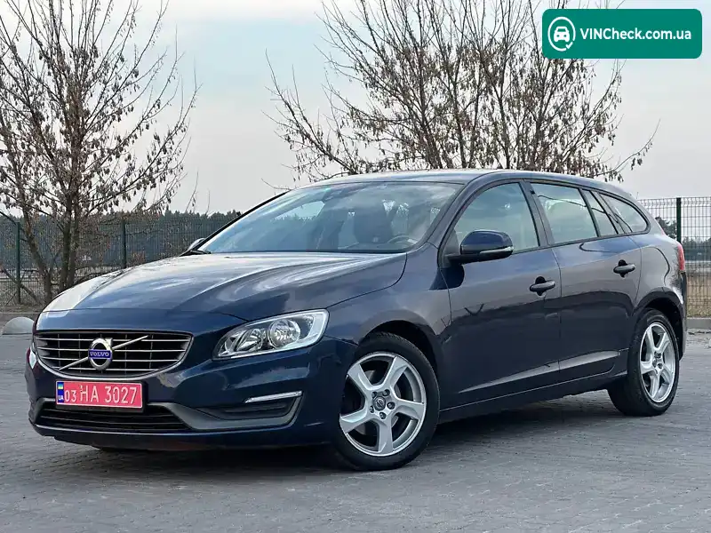 Volvo V60 2014, фото з оголошення 2 з 20, VIN YV1FW31A0E1165961