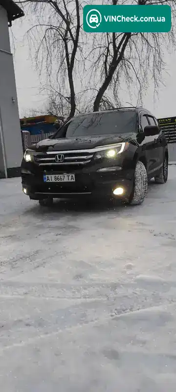 Honda Pilot 2017, фото з оголошення 1 з 21, VIN 5FNYF5H55HB012284
