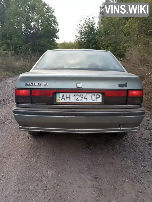 Renault 21 1993, фото з оголошення 2 з 8, VIN VF1L48E0509006493