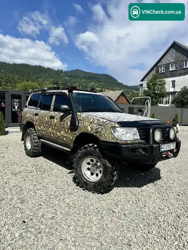 Toyota Land Cruiser 1998, фото з оголошення 1 з 18, VIN JT711UJA509004059