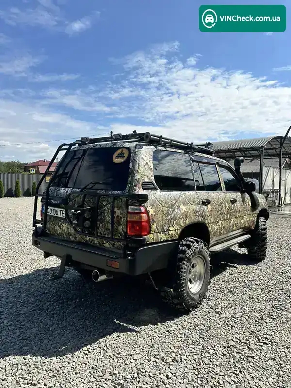 Toyota Land Cruiser 1998, фото з оголошення 2 з 18, VIN JT711UJA509004059