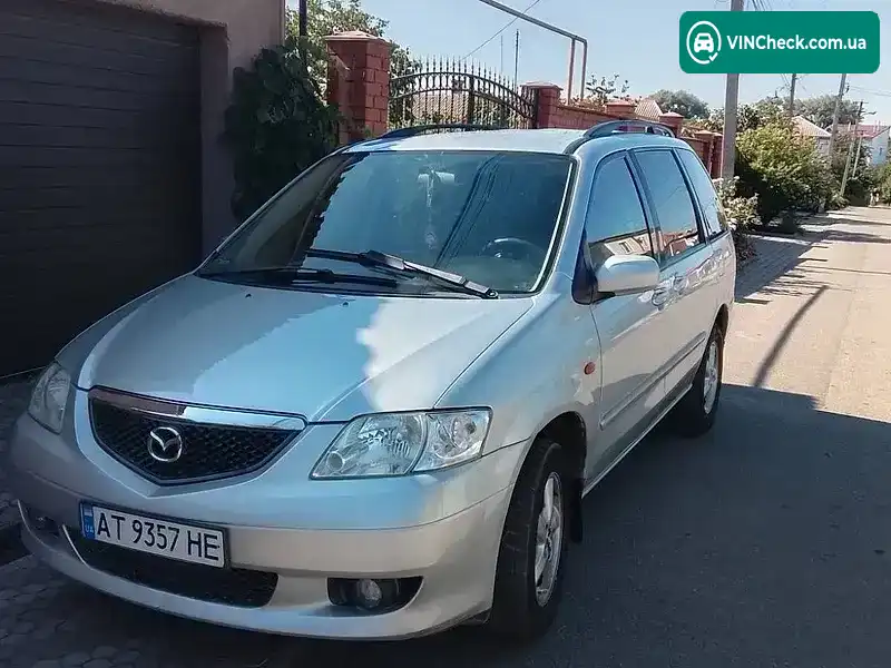 Mazda MPV 2002, фото з оголошення 1 з 14, VIN JMZLW19R230201166