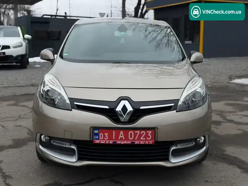 Renault Scenic 2014, фото з оголошення 2 з 20, VIN VF1JZ14K650381914