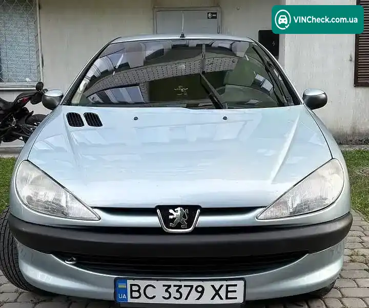 Peugeot 206 2002, фото з оголошення 1 з 9, VIN VF32CKFWF42607780
