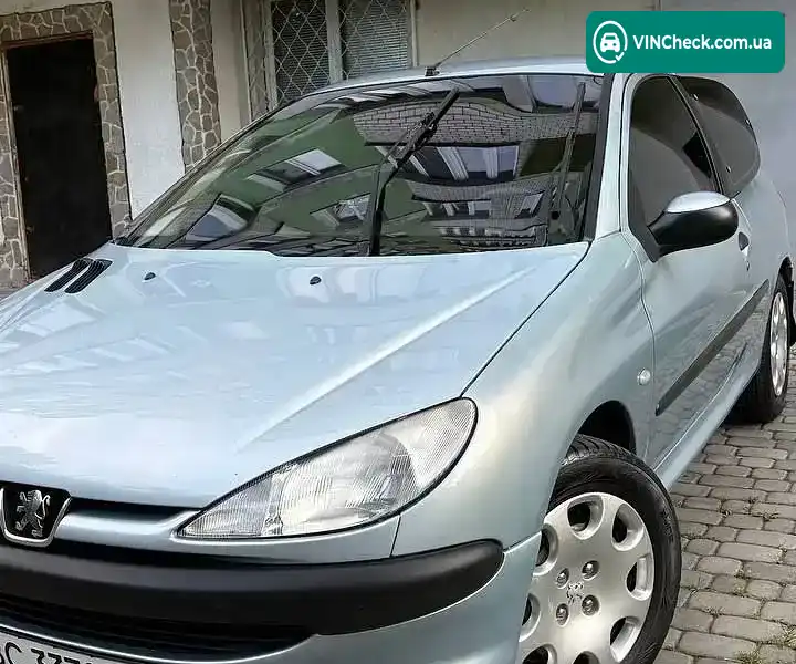 Peugeot 206 2002, фото з оголошення 2 з 9, VIN VF32CKFWF42607780
