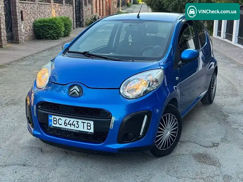 Citroen C1 2012, фото з оголошення 1 з 20, VIN VF7PMCFB089619024