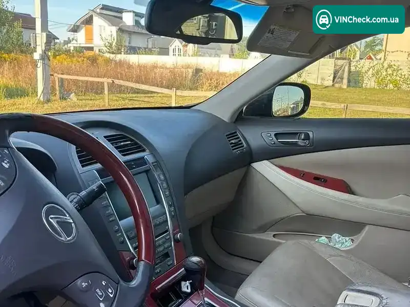 Lexus ES 2007, фото з оголошення 2 з 10, VIN JTHBJ46G672076126
