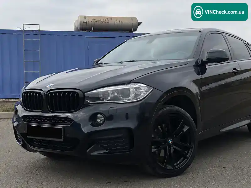 BMW X6 2016, фото з оголошення 1 з 13, VIN 5UXKU2C54G0N81415