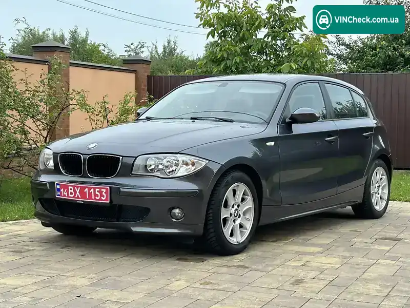 BMW 1 Series 2005, фото з оголошення 1 з 20, VIN WBAUF11060PT69566