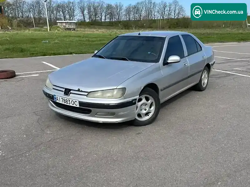 Peugeot 406 1996, фото з оголошення 2 з 11, VIN VF38BBFZD80053184