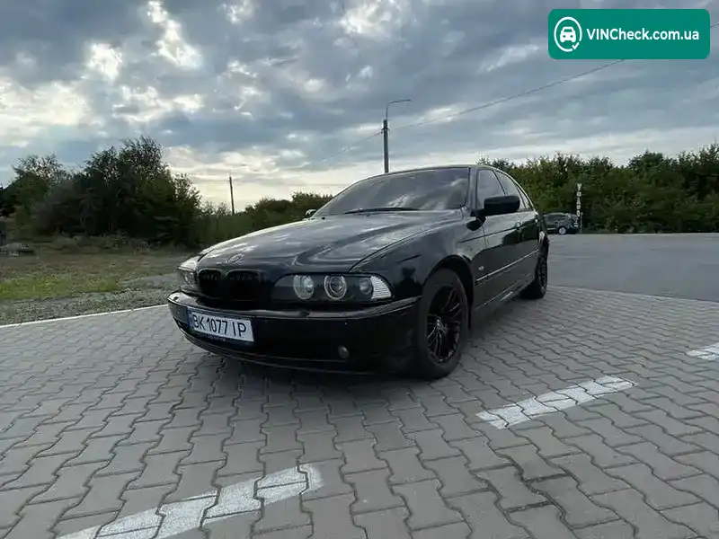 BMW 5 Series 2001, фото з оголошення 1 з 18, VIN WBADL81000GX46295